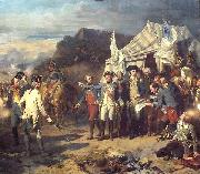 Auguste Couder Siege of Yorktown oil on canvas